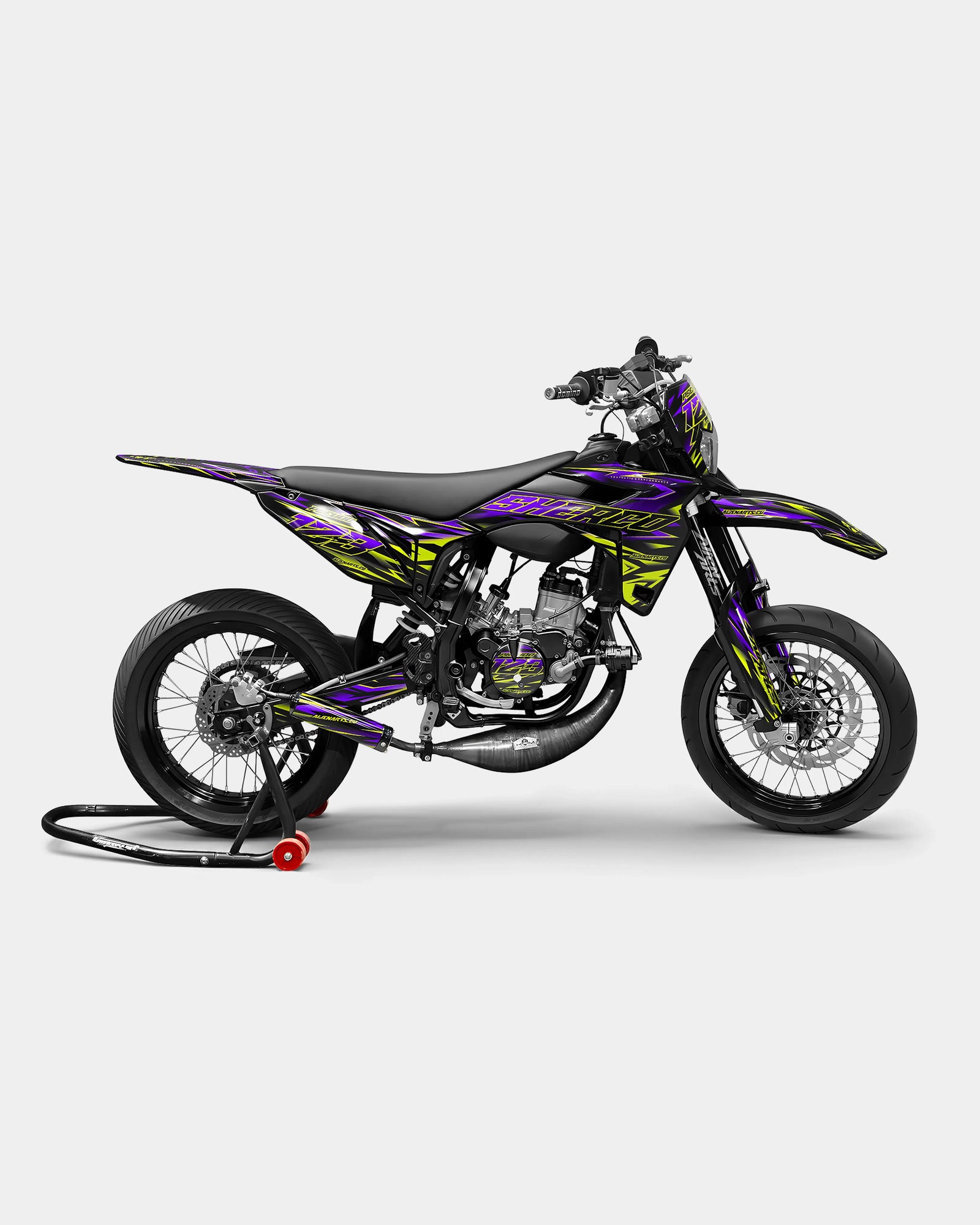 SORAE - SHERCO 50cc decoratieset - Paars