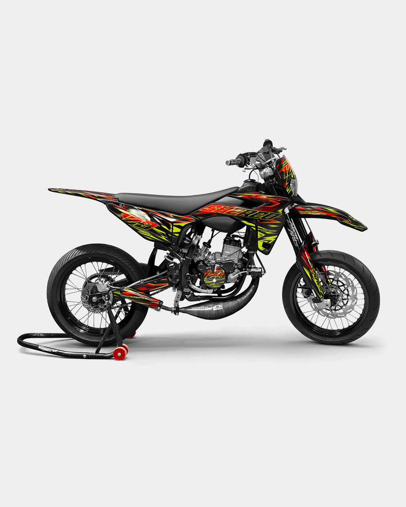 SORAE - Kit deco SHERCO 50cc - Rouge