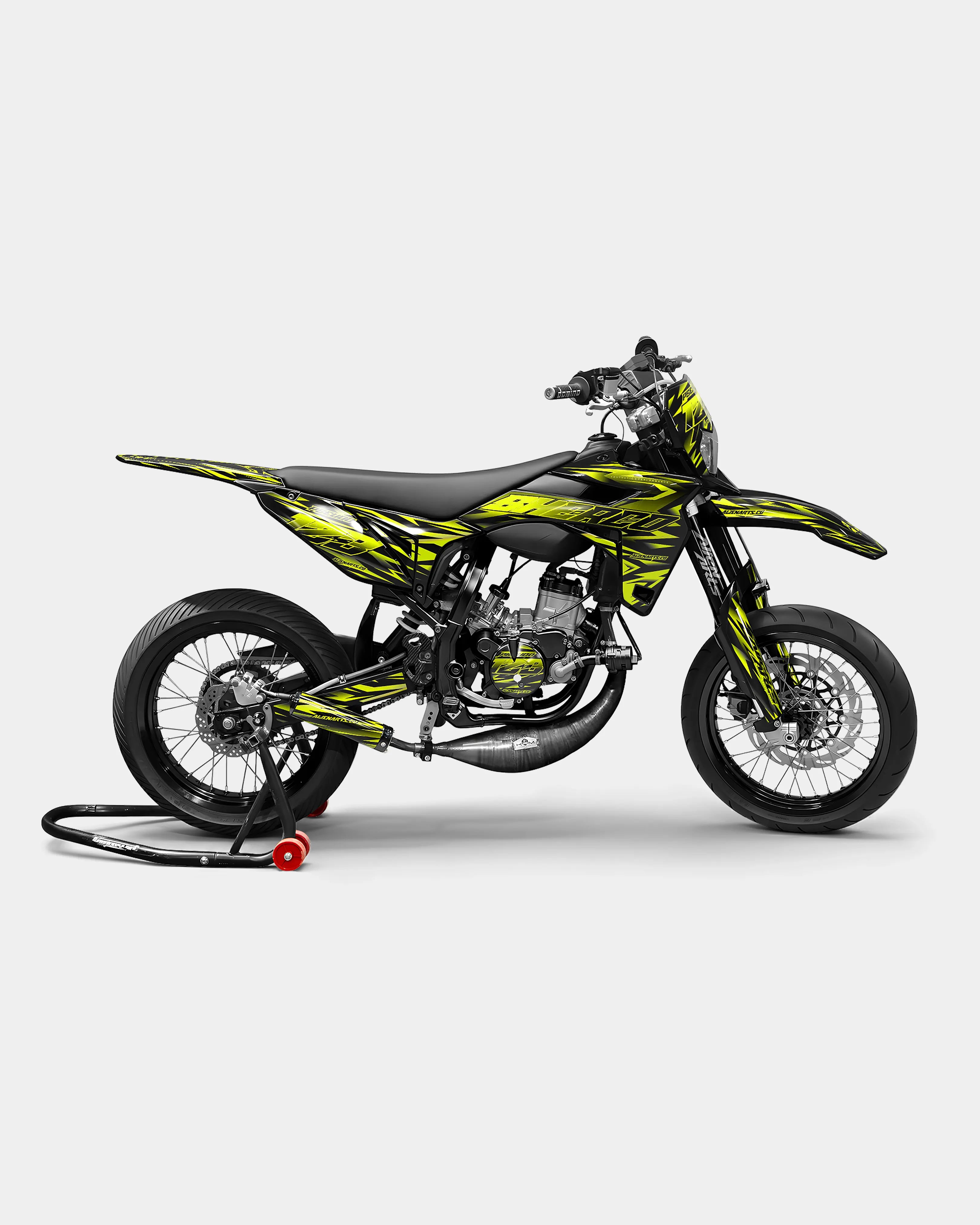 SORAE - Kit deco SHERCO 50cc - Jaune