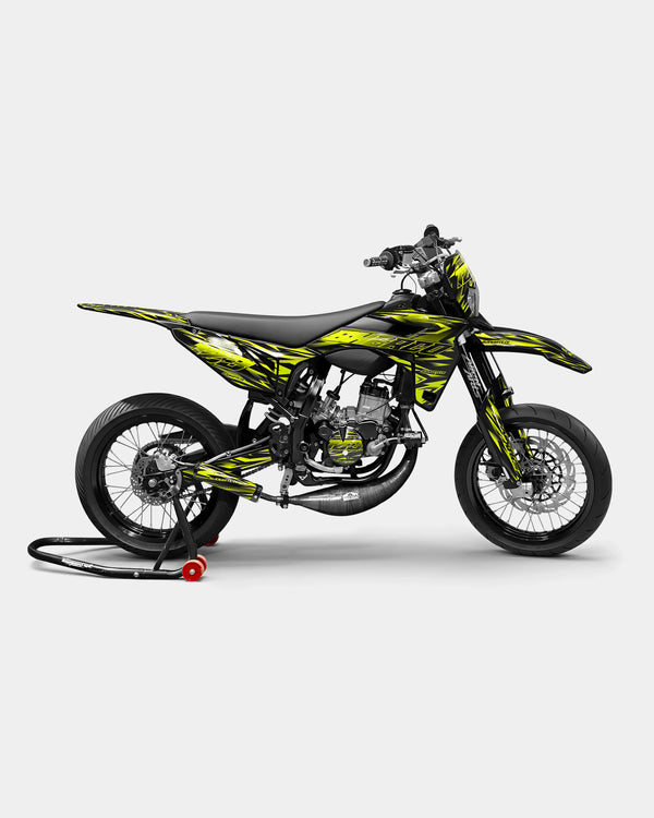SORAE - Kit decorativo SHERCO 50cc - Giallo