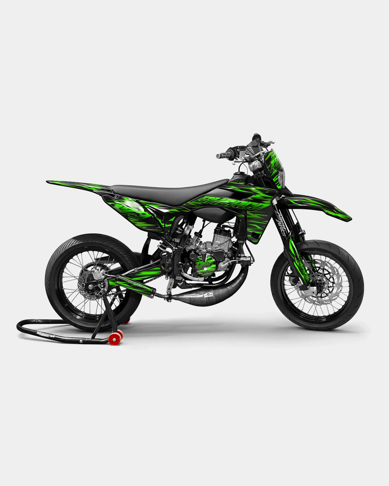 SUJAK - Kit deco SHERCO 50cc - Vert