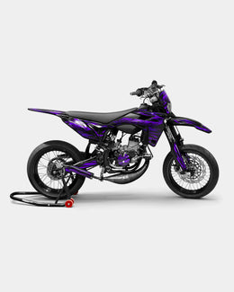 SUJAK - Kit deco SHERCO 50cc - Violet — vue 1