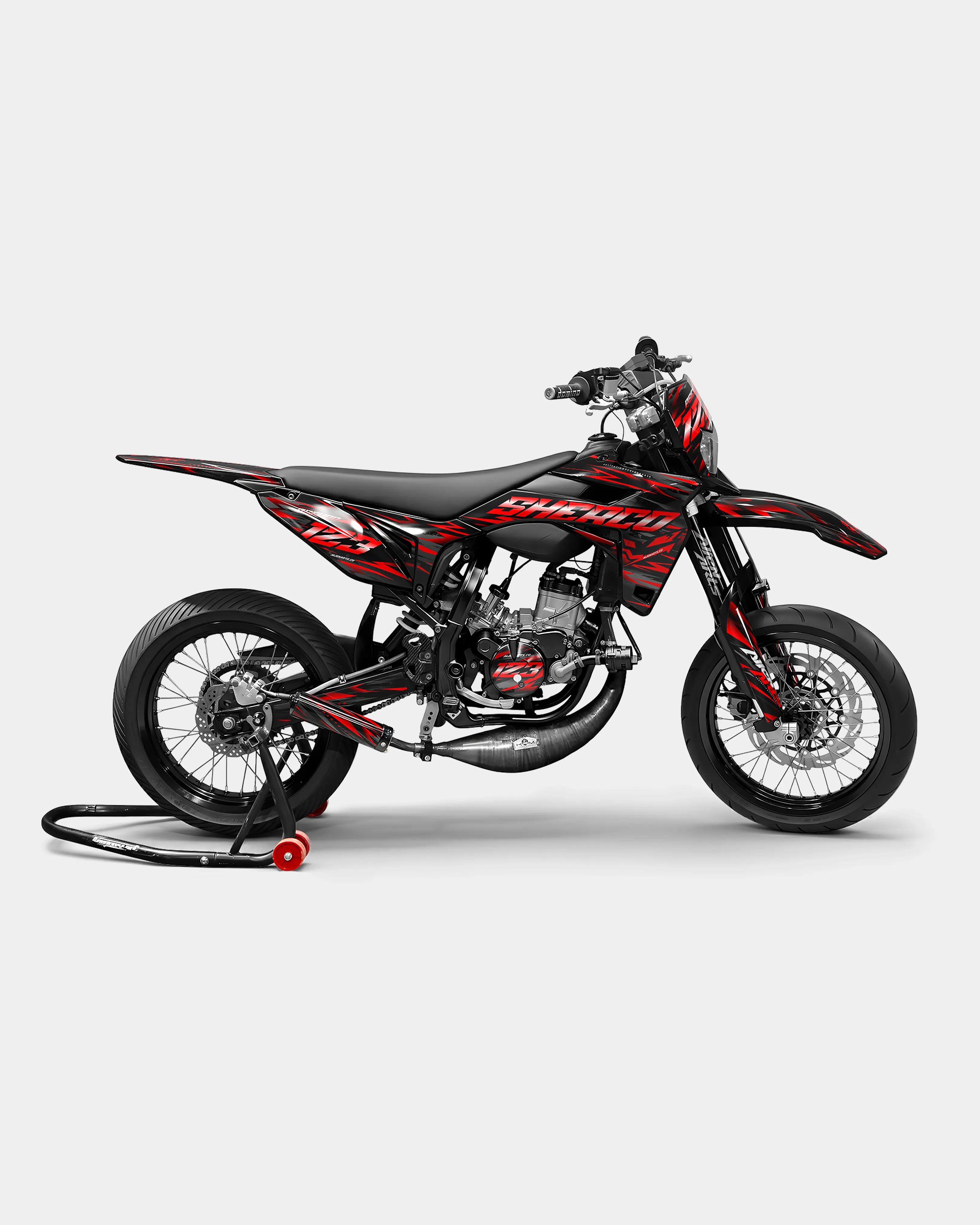 VAGUE - Kit deco SHERCO 50cc - Rouge