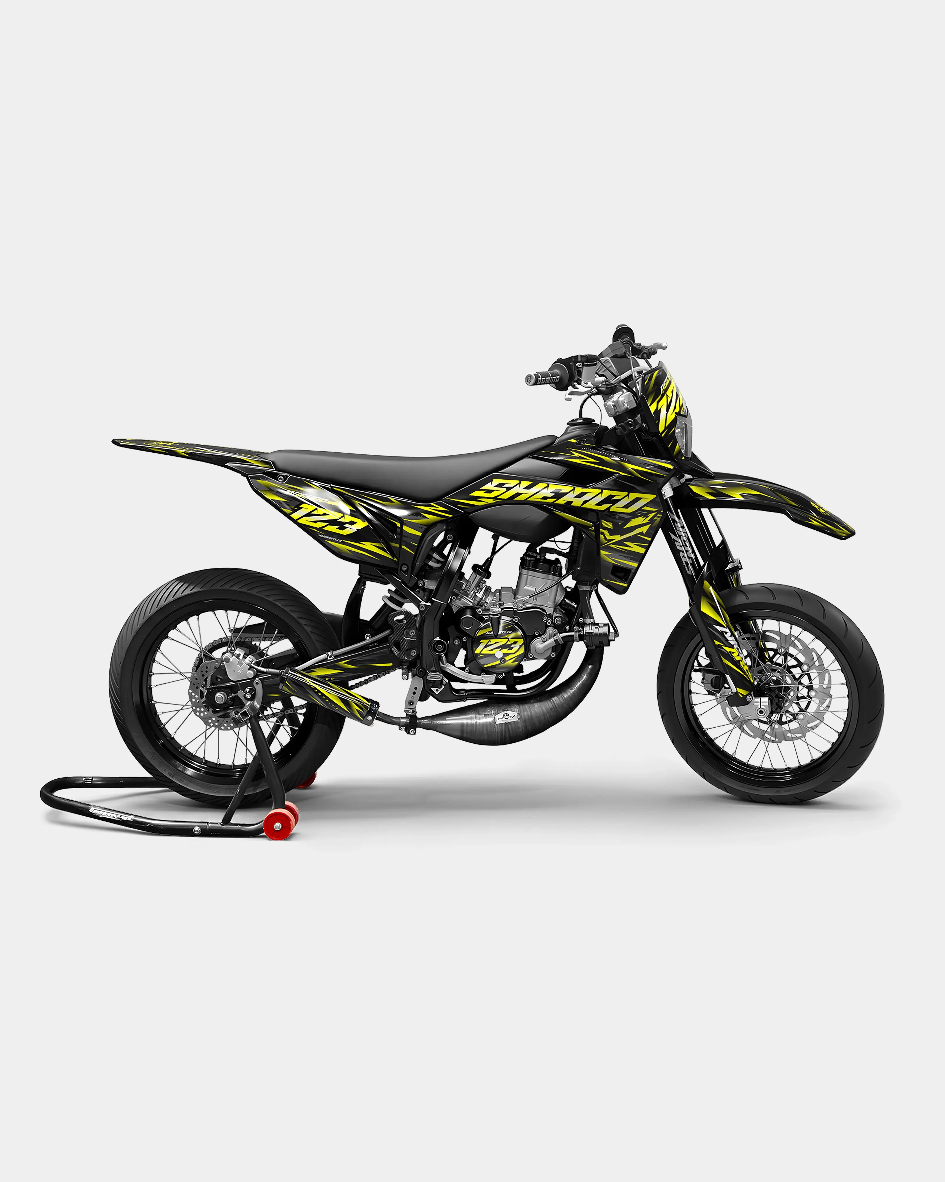 VAGUE - Kit deco SHERCO 50cc - Jaune