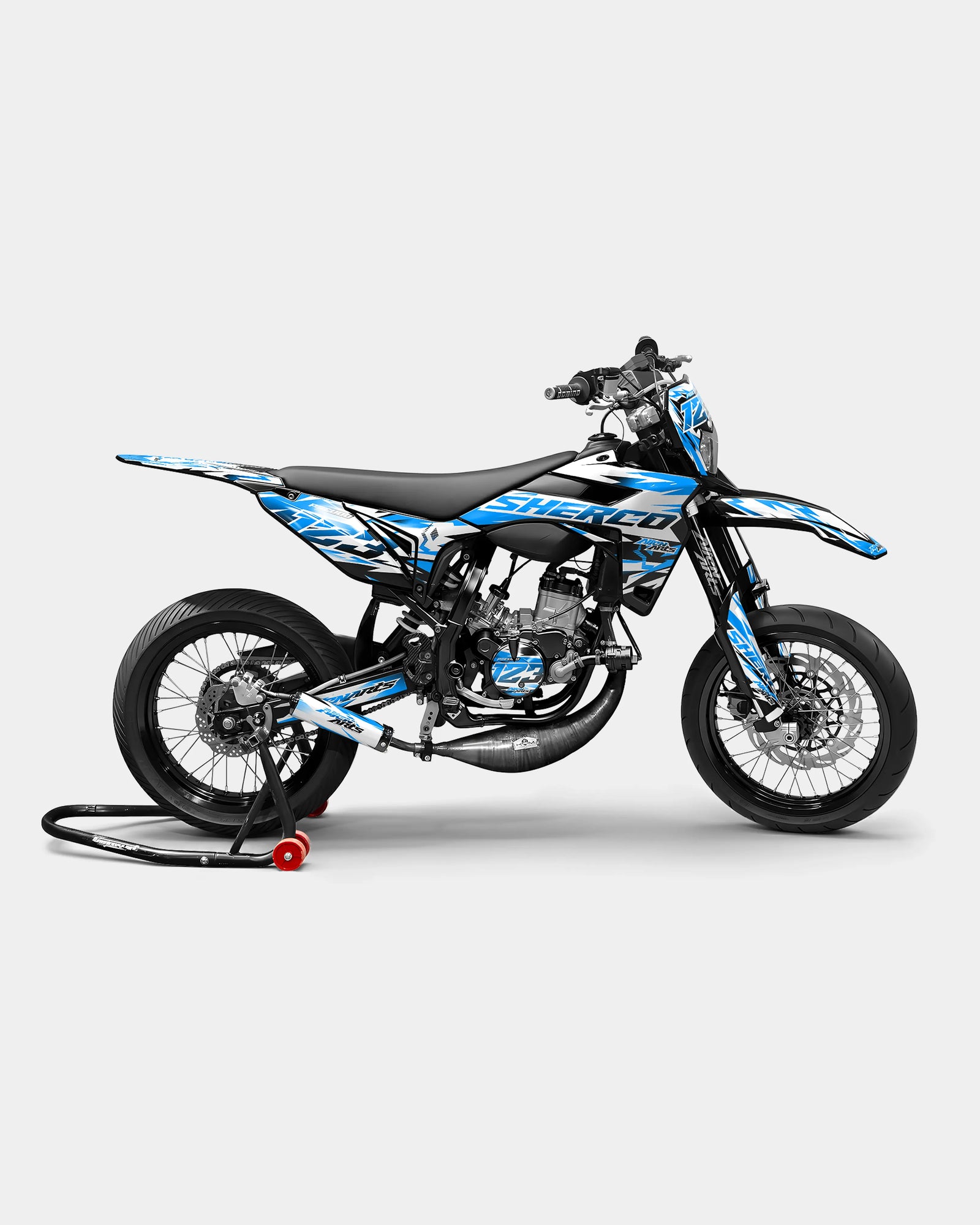 VESTA - Dekorationsset SHERCO 50cc - Blau