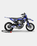 VESTA - Kit deco SHERCO 50cc - Bleu foncé