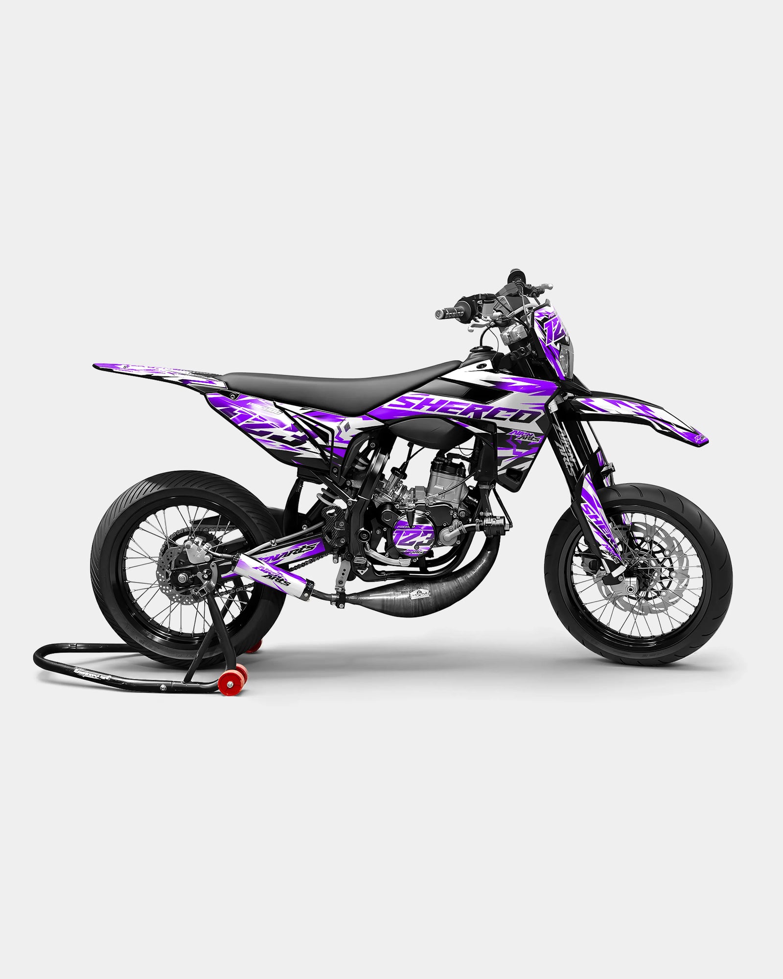 VESTA - Kit decorativo SHERCO 50cc - Viola