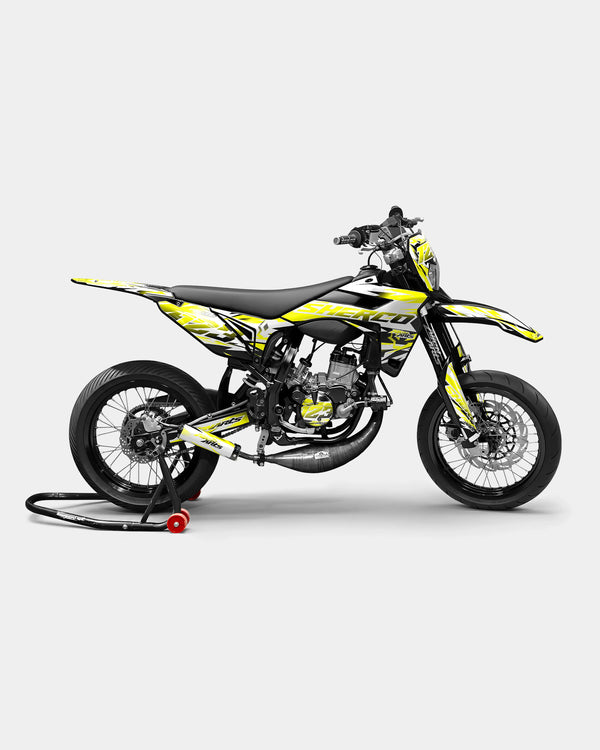 VESTA - Kit decorativo SHERCO 50cc - Giallo