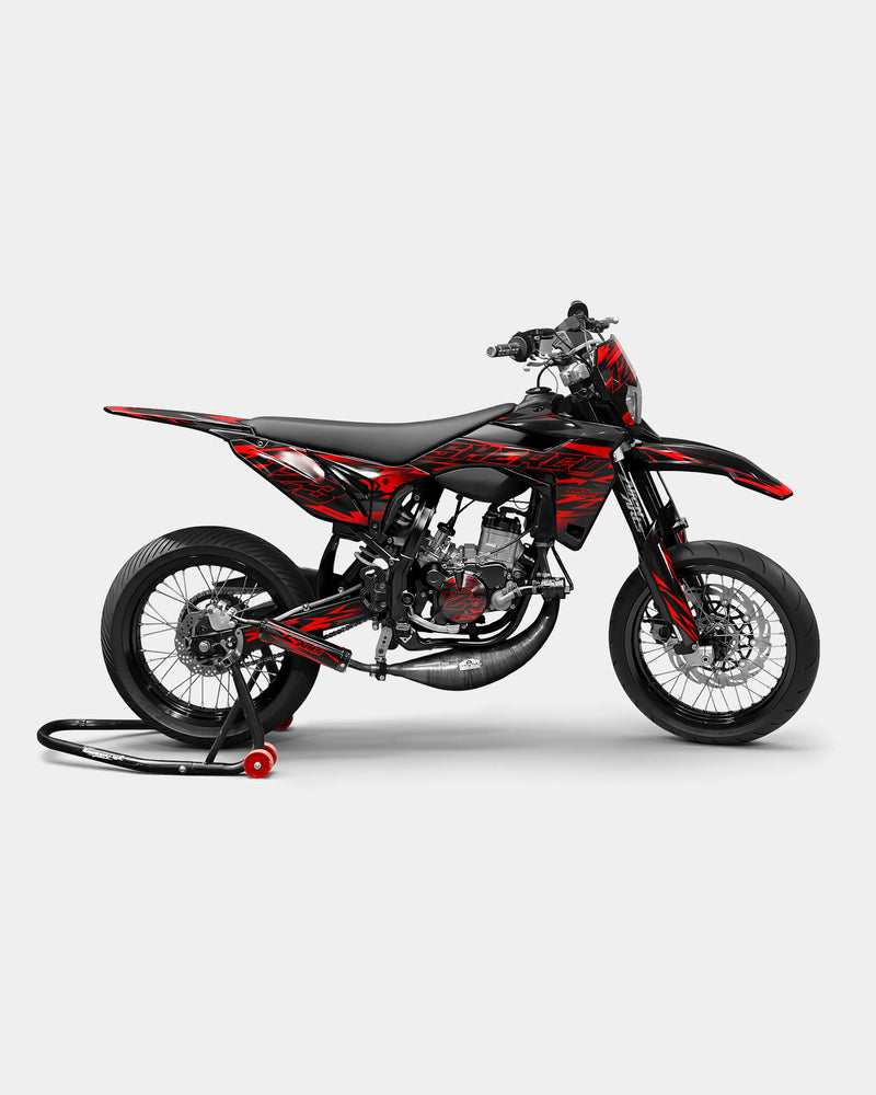 VIREO - Kit deco SHERCO 50cc - Rouge