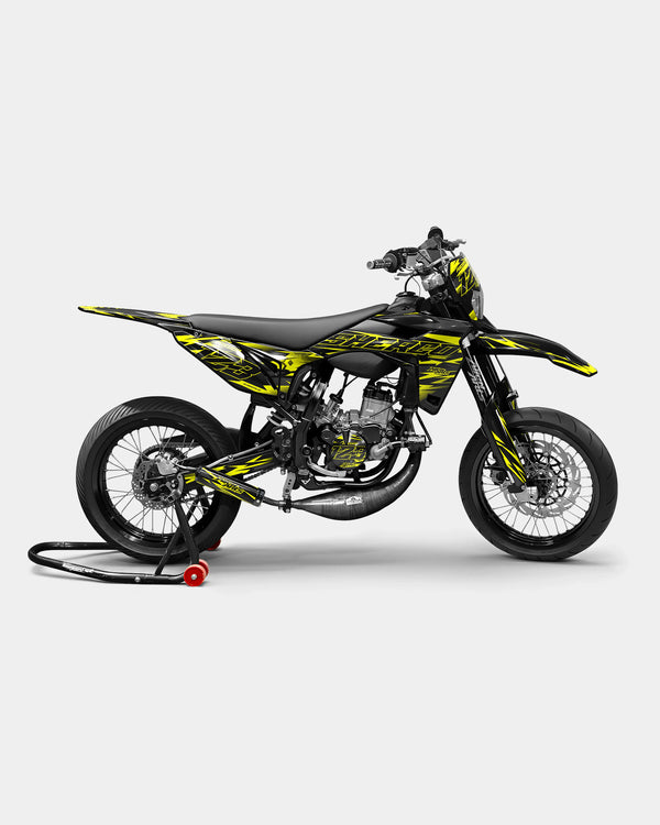 VIREO - Kit decorativo SHERCO 50cc - Giallo