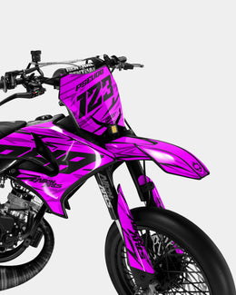 0RBIS - Kit deco YAMAHA DT 50cc - Rose — vue 2
