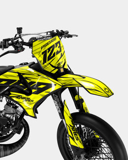 0RBIS - Kit deco YAMAHA DT 50cc - Jaune — vue 2