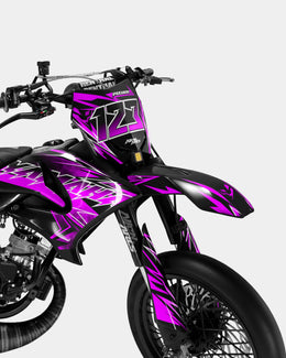 BRUME - Kit deco YAMAHA DT 50cc - Rose — vue 2