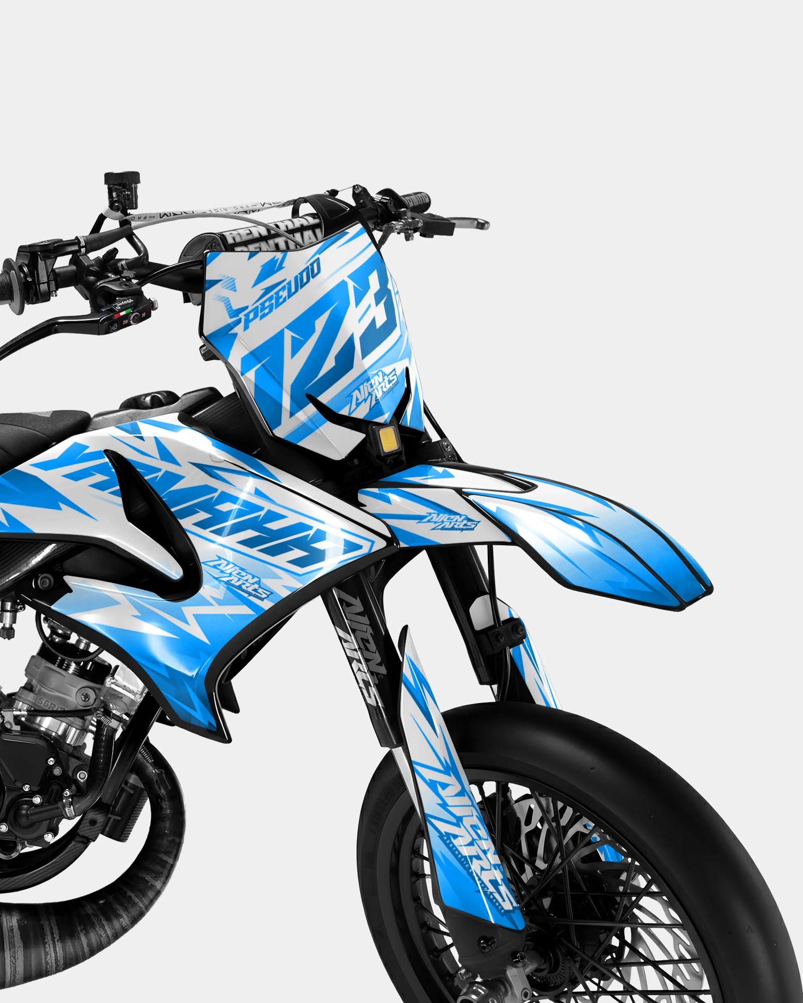 CALYPSO - Kit decorativo YAMAHA DT 50cc - Blu