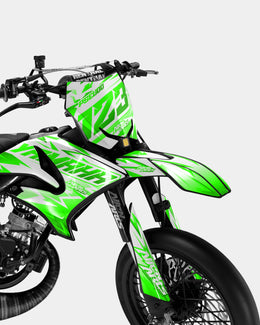 CALYPSO - Kit deco YAMAHA DT 50cc - Vert — vue 2