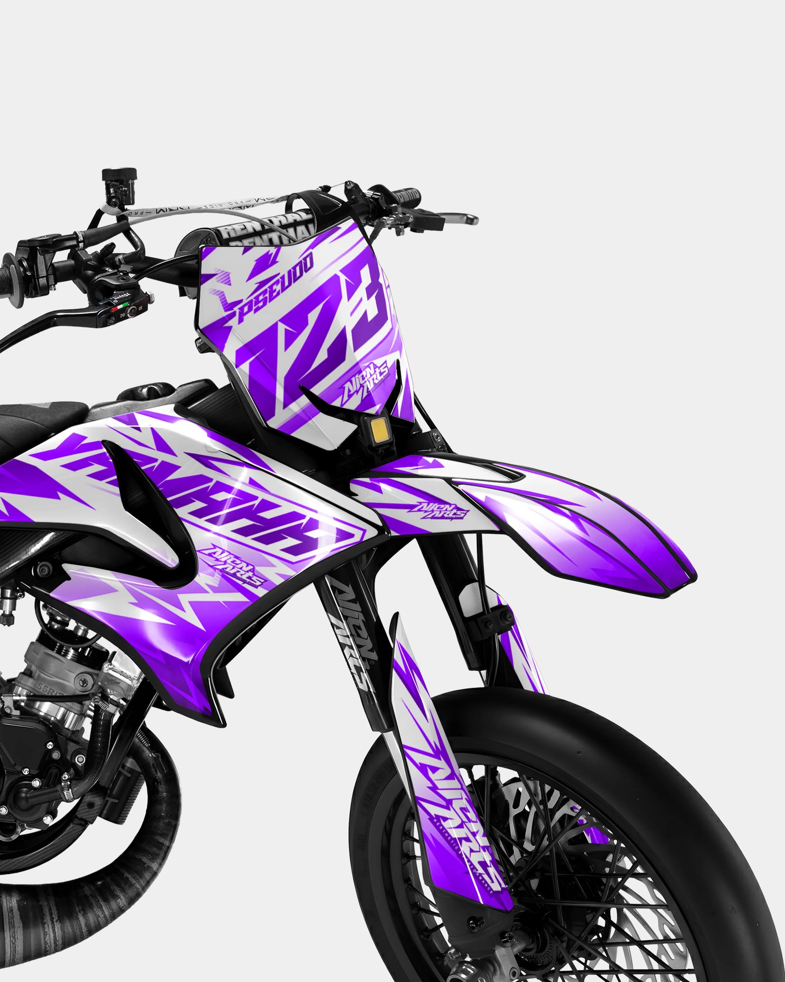 CALYPSO - Kit decorativo YAMAHA DT 50cc - Viola
