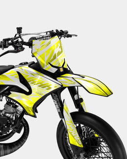 CALYPSO - Kit deco YAMAHA DT 50cc - Jaune — vue 2