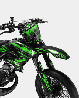 ELARA - Kit deco YAMAHA DT 50cc - Vert — vue 2