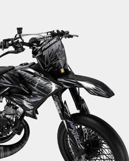ELARA - Kit deco YAMAHA DT 50cc - Gris — vue 2