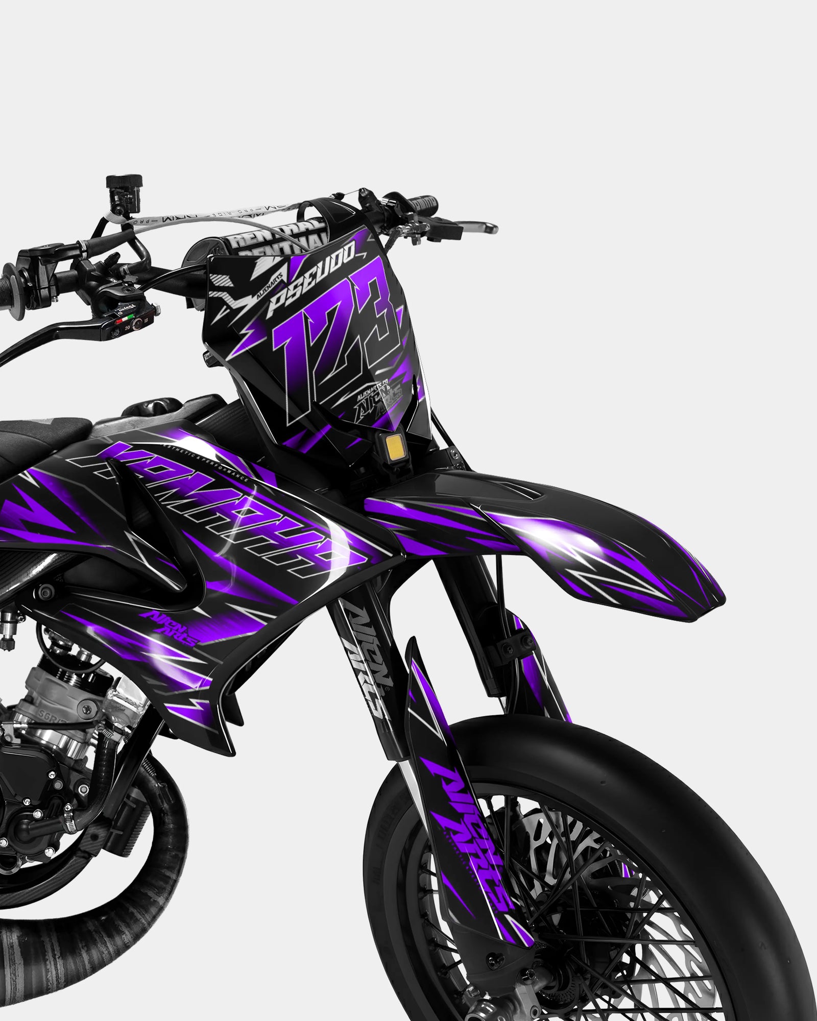 ELARA - Kit decorativo YAMAHA DT 50cc - Viola