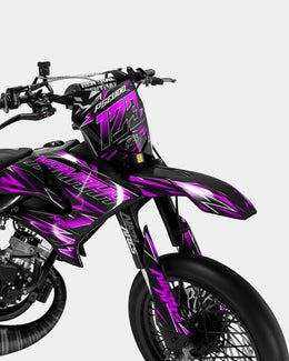ELARA - Kit deco YAMAHA DT 50cc - Rose — vue 2