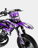 FIKA - Kit decorativo YAMAHA DT 50cc - Viola