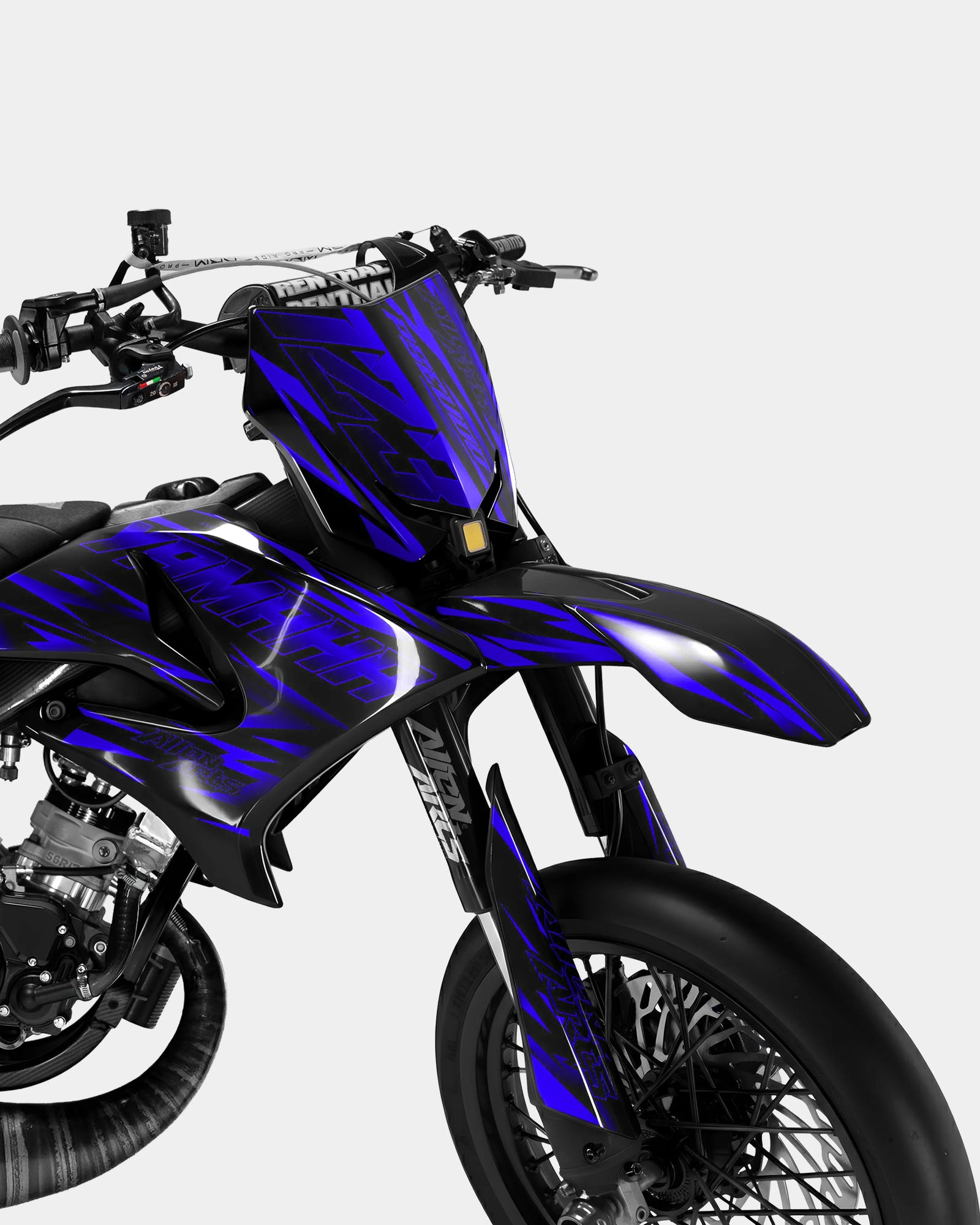 LINK - YAMAHA DT 50cc Decal Kit - Dark Blue
