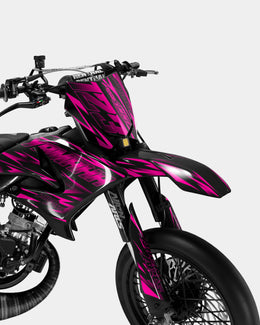 LIEN - Kit deco YAMAHA DT 50cc - Rose — vue 2