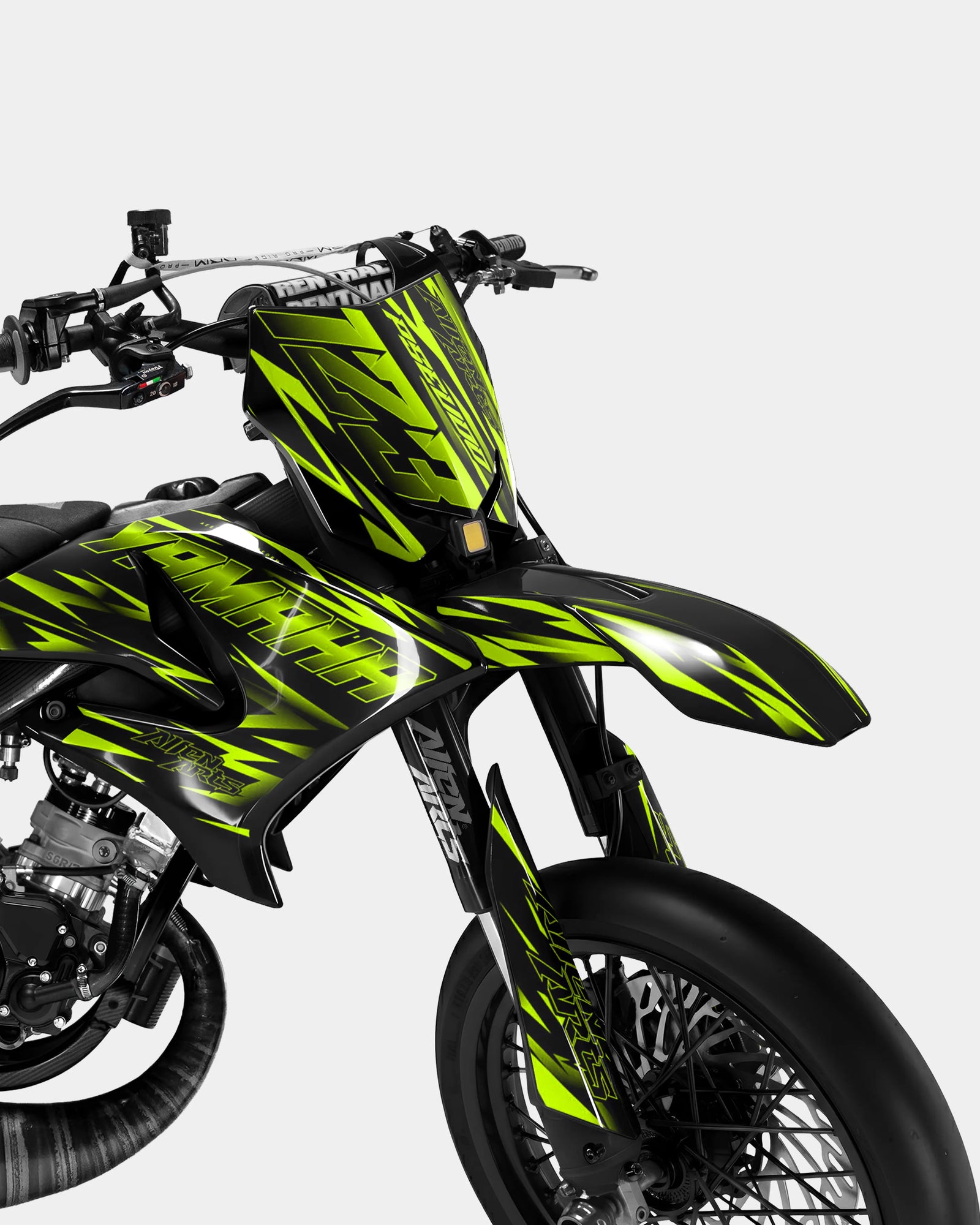 ENLACE - Kit decorativo YAMAHA DT 50cc - Amarillo
