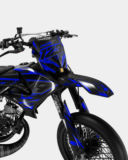MISTRAL - Kit deco YAMAHA DT 50cc - Bleu foncé — vue 2