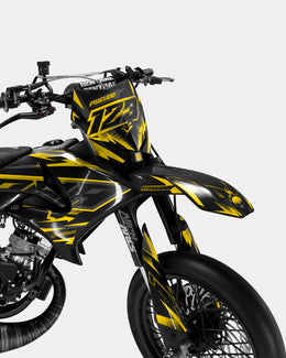 MISTRAL - Kit deco YAMAHA DT 50cc - Jaune foncé — vue 2