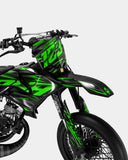 NOVUM - Decoratieset YAMAHA DT 50cc - Groen
