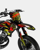 SORAE - Kit deco YAMAHA DT 50cc - Rouge