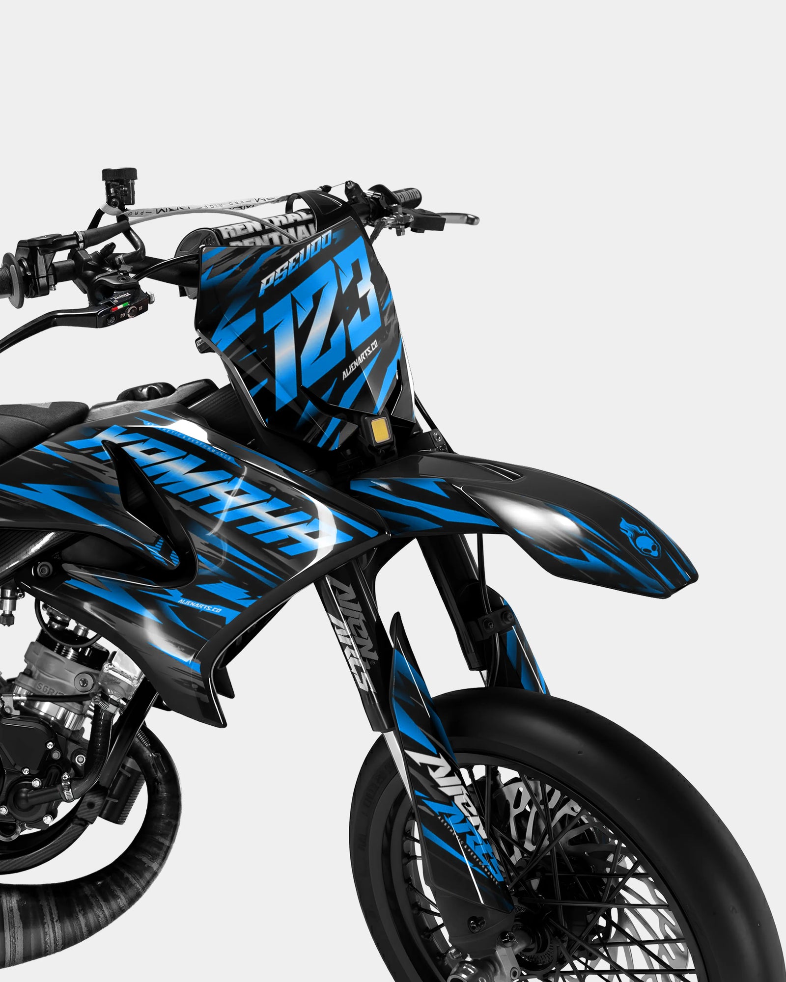 VAGUE - Kit decorativo YAMAHA DT 50cc - Blu