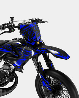VIREO - Kit deco YAMAHA DT 50cc - Bleu foncé — vue 2
