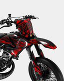 VIREO - Kit deco YAMAHA DT 50cc - Rouge