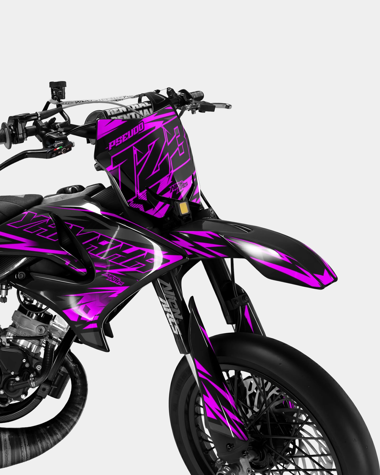 VIREO - Decoratieset YAMAHA DT 50cc - Roze