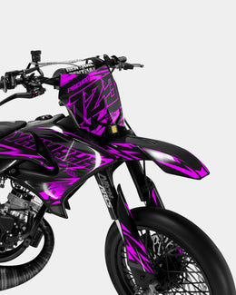 VIREO - Kit deco YAMAHA DT 50cc - Rose — vue 2