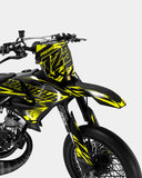 VIREO - Kit deco YAMAHA DT 50cc - Jaune