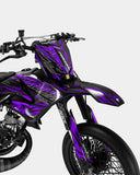 VITRA - Kit deco YAMAHA DT 50cc - Violet