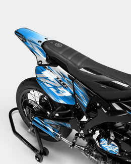 AUROPE - Kit deco YAMAHA DT 50cc - Bleu — vue 3