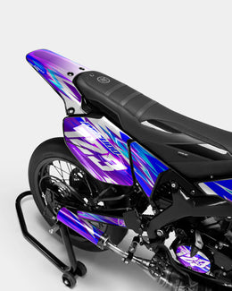 AUROPE - Kit deco YAMAHA DT 50cc - Bleu Rose — vue 3