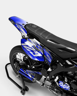 AUROPE - Kit deco YAMAHA DT 50cc - Bleu foncé — vue 3