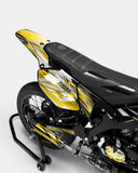 AUROPE - Kit deco YAMAHA DT 50cc - Jaune foncé