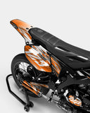 AUROPE - Decoratieset YAMAHA DT 50cc - Oranje