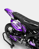 AUROPE - Kit deco YAMAHA DT 50cc - Violet
