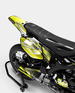 AUROPE - Kit deco YAMAHA DT 50cc - Jaune — vue 3
