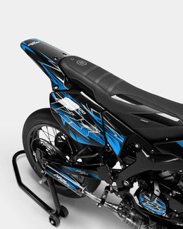 BRUME - Kit deco YAMAHA DT 50cc - Bleu — vue 3