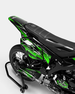 BRUME - Kit deco YAMAHA DT 50cc - Vert — vue 3
