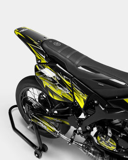 BRUME - Kit deco YAMAHA DT 50cc - Jaune — vue 3